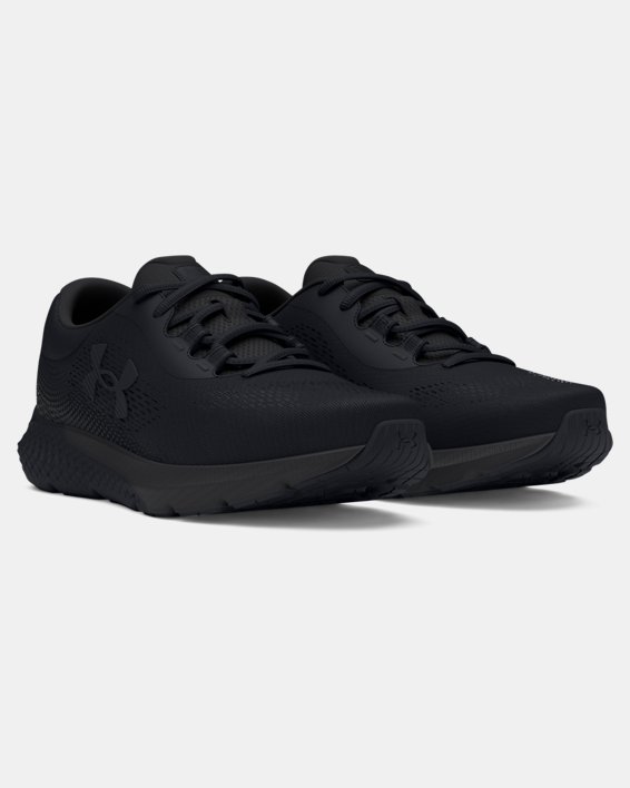 Men's UA Rogue 4 Running Shoes, Black, pdpMainDesktop image number 3